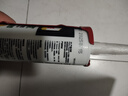 百得（Pattex）德国汉高0级防霉玻璃胶密封胶马桶胶高弹收边美容结构胶白色1支 实拍图