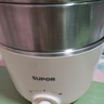 苏泊尔（SUPOR）不锈钢电煮锅 电蒸锅 多功能家用宿舍泡面小火锅 2.5L带蒸屉小炖锅 蒸煮一体电热锅H25YK681A 实拍图