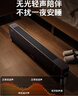 美的（Midea）石墨烯踢脚线/取暖器家用/轻音暖风机/节能电暖器/电暖气浴室防水除菌大面积全屋移动地暖 HDT22YY 实拍图