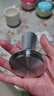 咖啡恒力压粉器螺纹底压粉器布粉器套装意式咖啡器具带刻度可调节 灰色51mm螺纹底 实拍图