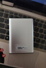 黑甲虫 (KINGIDISK) 500G USB3.0 移动硬盘 SLIM系列 2.5英寸 珍珠银 9.5mm金属纤薄 抗震抗压 SLIM500 实拍图