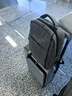 汉客（HANKE）宽拉杆行李箱铝框男前开盖拉杆箱女旅行箱20英寸环保灰登机密码箱 实拍图