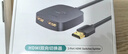 山泽HDMI2.1双向切换器一拖二8K60Hz高清 2进1出 适用笔记本电脑接显示器电视投影仪QH82 实拍图