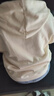 真维斯（JEANSWEST）外套女连帽开衫卫衣女装春秋冬季新款宽松休闲潮流韩版学生上衣服 米色 眨眼熊_K 2XL 实拍图