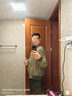 马登工装美式空中MA1飞行员夹克军事风短款外套复古棒球服男潮秋上衣 绿色 XL 实拍图