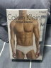 Calvin Klein内衣男士三条装循环提花腰边ck舒适纯色棉质微弹贴身三角内裤男 I03-月光白/枫叶红/海涛蓝 3条 XL 实拍图