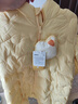 巴拉巴拉童装婴儿连体羽绒服轻薄羽绒服宝宝衣服2025冬装抱衣爬服男童女童 黄色雪人-白鸭绒 90 cm-充绒量47g 实拍图