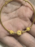 周生生黄金手镯 足金婴儿宝宝周岁礼物满月送礼31484K 计价5.35克 实拍图
