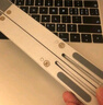 索皇（SUOHUANG）071S4 笔记本电脑散热器支架带风扇手机支架 usb分线器hub 铝合金折叠便携苹果RGB灯效 实拍图