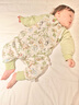 威尔贝鲁（WELLBER）恒温睡袋婴幼儿1-3岁竹棉睡衣秋冬儿童宝宝防踢被子薄夹棉 森林S 实拍图