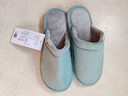 回力日系柔软情侣棉拖秋冬家居室内保暖棉鞋女款HL0006绿色38-39码 实拍图