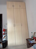 全友家居 家用现代简约成品衣柜顶柜组合卧室衣橱立柜简易收纳储物柜 实拍图