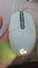 罗技（G）G102 有线游戏鼠标 白色 RGB灯效 吃鸡鼠标 绝地求生 轻量化设计 G102第二代 实拍图