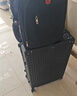 SOO行李箱男万向轮拉杆箱耐磨抗摔26英寸A330旅行箱密码箱女商务黑色 实拍图