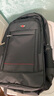 袋鼠双肩包男士背包大容量行李旅游包学生书包女初中商务笔记本电脑包 黑色红标【75升加大精英版】 实拍图