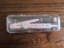得力(deli)×樱花季 绘图圆规 考研高考中考学生开学文具绘图制图考试圆规 颜色随机礼物 实拍图