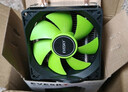 EVESKY积至 寒霜400炫彩CPU风冷散热器（4铜管/9cm降嗓静音风扇/多平台通用/配硅脂/支持AM5/1700平台） 寒霜400(4铜管 无光版) 实拍图
