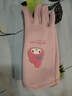 Hello Kitty儿童手套学生户外骑车御寒防风冬季加绒保暖五指5261美乐蒂粉色 实拍图