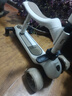 贝易至尊滑板车婴儿童0-6岁折叠可坐溜溜平衡车宝宝周岁礼物遛娃神器 【pro款】七合一 贝易卡其 -靠背 实拍图
