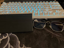 蔡司（ZEISS）镜片近视眼镜男纯钛合金眉线半框变色防蓝光辐射散光眼睛可配度数 1.56德国清底蓝膜防蓝光0-400度 实拍图
