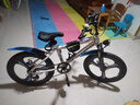 凤凰儿童自行车6-10-12-15岁中大童小学生可变速山地车男女孩小孩单车 凤凰GT 白蓝色 一体轮变速+礼包 22寸【适合身高140-165cm】 实拍图