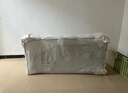 优铭家（YouMingJia）沙发 意式极简科技布沙发轻奢简约客厅大户型超宽坐深布艺沙发 双人位+单人位+贵妃（3.2米） 云感坐垫/皮感猫抓布面料（1.0m宽） 实拍图
