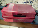 新秀丽（Samsonite）行李箱拉杆箱可扩展时尚商务密码登机箱子旅行婚箱学生男女\GN0 红色|可扩展【全球3年联保】 24英寸 |净重3.76kg-可托运 实拍图