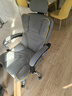 奥伦福特 电脑椅办公椅子电竞椅家用人体工学椅老板椅主播靠背椅皮革转椅 创意工学椅-灰+含乳胶垫【二代】 实拍图
