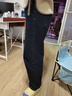 马登丹宁日系蓝色水洗牛仔宽松长裤休闲工装香蕉大码镰刀裤秋女 牛仔蓝 L 实拍图