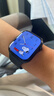Apple/苹果 Watch Series 10 智能手表GPS款46毫米亮黑色铝金属表壳黑色运动型表带S/M MX263CH/B 实拍图