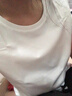 蕉下（beneunder）t恤女短袖打底衫棉便立得吸汗基础百搭平价GP930霜奶白S 实拍图