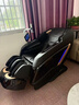 奥克斯（AUX）按摩椅太空舱2025全身按摩家用多功能全自动揉捏小户型家庭颈椎肩颈腰零重力双机芯电动智能按摩器 【双机芯】全身按摩+语音智控+手机充电【绅士黑】 送货上门 全国联保 正品保障 实拍图