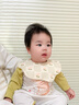 马博士婴儿口水巾宝宝围嘴A类新生儿花瓣口水兜360°可旋转 3条装 实拍图