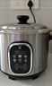 三角牌（Triangle）电饭煲 老式电饭锅304不锈钢0涂层内胆家用小型微压煮饭锅带蒸笼家庭2-6人用 6L 【加厚304内胆0涂层丨升级智能预约】 实拍图
