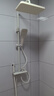 四季沐歌（MICOE）【国补立减15%】增压全铜龙头淋浴器钢琴键恒温奶白淋浴花洒套装 实拍图