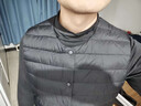 鸭鸭（YAYA）反季羽绒服男冬季轻薄羽绒背心内穿马夹男士保暖内胆薄款马甲KX 黑色 XL /180 实拍图