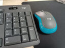 罗技（Logitech）MK275 键鼠套装 无线键鼠套装 办公键鼠套装 全尺寸 商务键鼠套装 带无线2.4G接收器 黑蓝色 实拍图