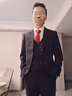 海澜之家（HLA）领带夹男士商务正装生日礼物职业简约领夹礼盒送男友 银色 均码 实拍图