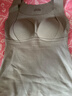 欧迪芬女士保暖背心带胸垫加厚内穿打底修身一体绒内衣无痕秋冬季2XL 实拍图
