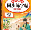 斗半匠 五年级上册字帖 五年级语文同步练字帖 小学生练字帖每日一练 写好中国字硬笔描红字帖生字笔画笔顺练习 实拍图