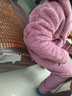 红豆居家睡衣女秋冬季法兰绒女士家居服拉链款套装可外穿 女-豆沙粉165 实拍图