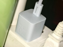 倍思小酷 苹果充电器氮化镓pd20W套装iphone14快充线充电头适用13/12ProMax手机Type-C插头iPad 蓝色 实拍图