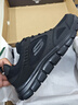 斯凯奇（Skechers）男鞋秋季软底拼接运动鞋增高舒适厚底健步鞋232398 实拍图