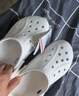 CROCS卡骆驰贝雅洞洞鞋沙滩鞋|10126 白色-100 39(240mm)  实拍图