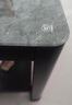 凡社茶几客厅简约现代 钢化玻璃仿岩板大理石纹双层储物办公茶桌 实拍图