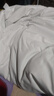 南极人（Nanjiren）大豆纤维被子冬季棉被子秋冬季被子被芯200x230cm冬被大豆被被芯 南极人被子-白色【A类母婴级】 200x230cm【约重8斤加厚冬被】 实拍图