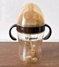 世喜断奶奶瓶10月以上宝宝仿母乳硅胶奶嘴大棕瓶240ml带重力球手柄 实拍图