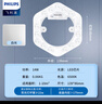 飞利浦（PHILIPS）led吸顶灯芯 14w白光6500k 六边形磁吸改造灯芯替换光源无蓝光灯板模组 1个装 实拍图