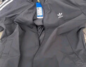 adidas经典三条纹运动连帽夹克外套男女春季阿迪达斯三叶草 深灰   M 实拍图