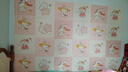 9i9软包墙围床头防撞墙贴儿童房防磕碰墙面床围靠背墙纸4片装A36粉兔 实拍图